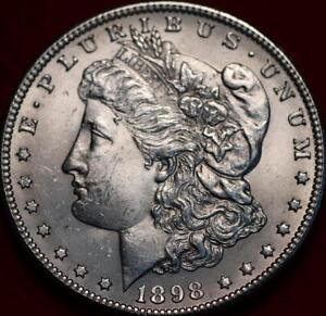 Uncirculated 1898-O New Orleans Mint Silver Morgan Dollar