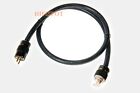 Furukawa 1M Audio Power Cable Cord wth Cryo Schuko EU plug 9AWG