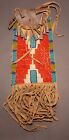 Native American 🔥 RARE  SIOUX  INDIAN  BEADED BAG POUCH  1800's NO~RESERVE