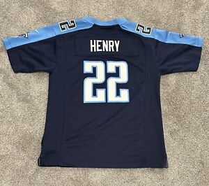 Nike Tennessee Titans Jersey Youth L Blue Derrick Henry #22 NFL Football