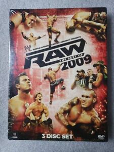 WWE: Raw - The Best of 2009 (DVD, 3-Disc Set) NEW Sealed