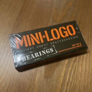 Mini Logo Skateboard Bearings Series 3 8mm Single 8pk