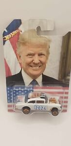 Hot wheels Custom 2024 Trump car made by hand (next 10 buyers free shipping L@@K