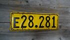 1960s New Zealand Yellow and black with Original paint license plate!!!!!!