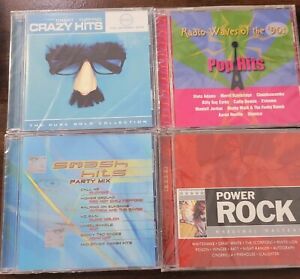 4 CD LOT SEALED NEW: Power Rock Original Masters 90s Radio Hits Party Mix +more