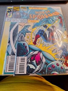 Marvel Comics Web of Spider-Man 114, 115, 116 VF/NM /4-11