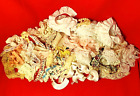 Lot of Vintage White, Off White and Pink Lace & Trim Pieces