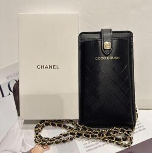 CHANEL Novelty Pouch COCO CRUSH Black Chain 2023 Vip Limited F/S Japan