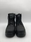 Reebok Mens RB1007 6 Inch Black Leather Lace Up Ankle Work Boots Size 13M
