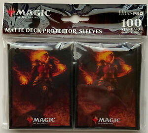 100 ULTRA PRO MTG Magic Deck Protector Card Sleeves Chandra