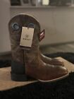 Ariat Mens Cowboy Boots Heritage Cowhorse Brown/Woodsmoke, 11 EE, Rare