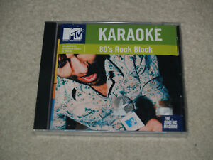MTV 80's Rock Block by The Singing Machine (CD, Apr-2004, Karaoke)