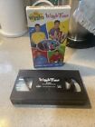 The Wiggles Wiggle Time VHS Video VCR Tape 16 Kids Songs RARE Slipcover Case VTG