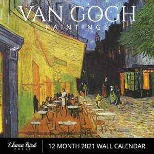 Van Gogh Paintings 2021 Wall Calendar: Famous Art, 85 x 85, 12 Month  - GOOD