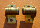 (One Pair) Vintage Brass Finish Outside Mount 3/8