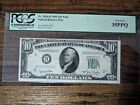 Fr.2010-B 1950 10$ WIDE Federal Reserve Note!!! Pcgs- Very Fine 35PPQ