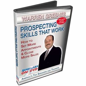 Prospecting, Appointment Setting, Phone Skills - Motivational Sales Training DVD