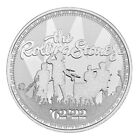 2022 Great Britain 1 oz Silver Music Legends: The Rolling Stones BU - In Stock