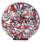 Romero Britto: porcelain sculpture / vase ALL WE NEED IS LOVE, new, certificate