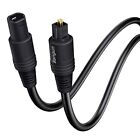 3ft Optical Cable Extension Toslink Extender Cable Male To Female Optical Audio