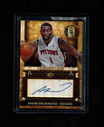 Andre Drummond 2013-14 Gold Standard MOTHER LODE Auto #/49 Pistons REFRACTOR SP