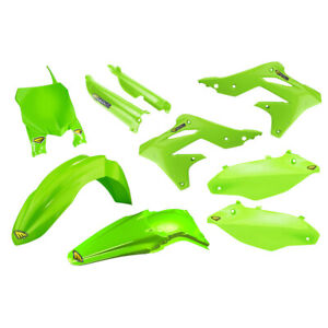 Cycra Powerflow Complete Plastic Kit Set Green Fits KAWASAKI KX250F 2013-2016 (For: 2013 KX250F)