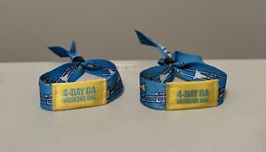New ListingPair (2) of 2024 Weekend 1 New Orleans Jazz Fest Wristbands Heritage Festival