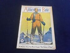 1934 FEBRUARY AMERICAN BOY MAGAZINE - THE HELMET OF PLUTO - ST 7082