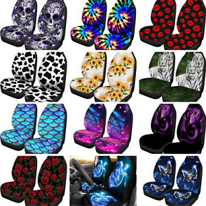 FOR U DESIGNS Car Seat Covers Front Seats Only for Women Bling Car Protectors