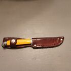 Vintage USA Queen Yellow Trout Knife