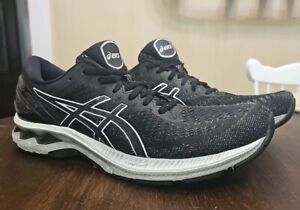 Asics Gel Kayano 27 Men's Running Shoes 1011B130 Black/Pure Silver Size 13 US