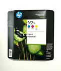 HP GENUINE 962XL COLOR INK 3-PACK (IN RETAIL BOX)  FRESH INK - EXPIRY SEP 2023