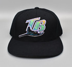 Tampa Bay Devil Rays Logo Athletic Vintage Wool Snapback Cap Hat