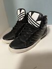 Adidas HighTop Leather Trainers Sz 10 1/2 🔥