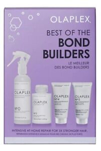 OLAPLEX Best Of The Bond Builders 4 Pc Set No 0, 3, 4, 5 Repair Kit NIB