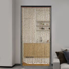 New ListingBoho Natural Wood and Bamboo Beaded Curtain for Doorway Room Divider 74.8 inch