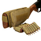 Tactical Buttstock Pouch Shotgun Rifle Cheek Rest Ammo Pouch Butt Stock Holder