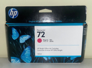 Genuine HP 72 DesignJet MAGENTA Ink Cartridge 130ml Sealed C9372A (Exp JUL 2020)