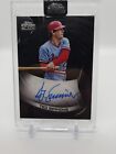 2022 Ted Simmons Topps Chrome Black Auto Cardinals