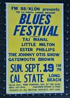 Blues Festival Concert Poster featuring Taj Mahal  22