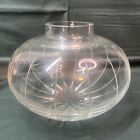Kurt Strobach Clear Crystal Cut Vase Czechoslovakian Artist Signed Bowl