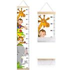 Animals Growth Chart for Kids, Baby Height Chart, Canvas Height Measuring Rul...