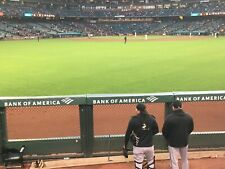 SAN FRANCISCO GIANTS sf tickets FRONT ROW 5/24 vs New York Mets