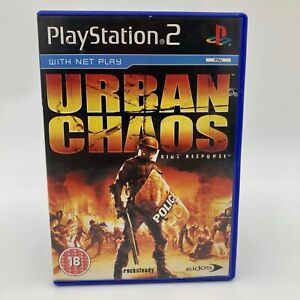 PS2 URBAN CHAOS RIOT RESPONSE Sony Playstation 2 Game *