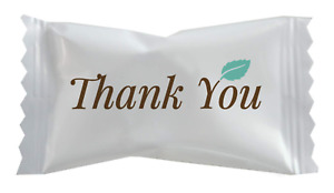 Hospitality Thank You Mints Individually Wrapped Buttermints Bulk Bag 500Ct