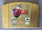 Zelda Ocarina of Time Collector's Edition (Gold) - N64 Nintendo 64 - Fast Ship!