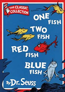 One Fish, Two Fish, Red Fish, Blue Fish Book and CD Paperback Dr.