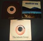 LOT x 3 Vintage vinyl records / singles Debbie Gibson Ben E, King Atlantic Group