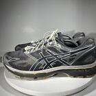 Asics Gel Nimbus 19 Mens Running Shoes Size 12.5 Gray Lock Laces Sneakers Walk