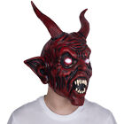 Scary Halloween Devil Mask Demon Prop Satan Diablo Halloween Party Mask